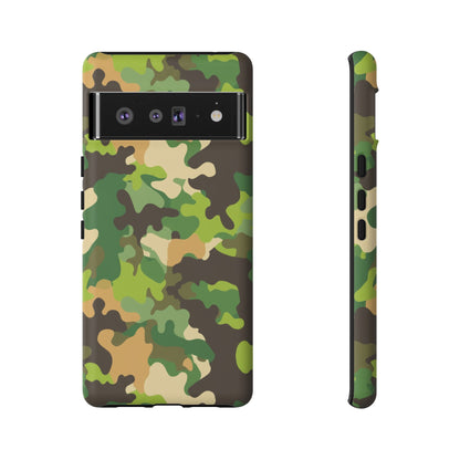 Camouflage Tough Phone Case — Military Camo Protective Cover