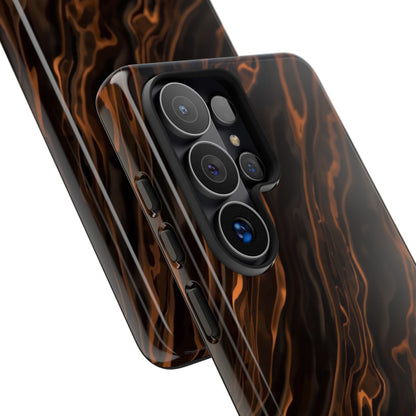 Copper Swirl Phone Case — Tough Protective iPhone Cover