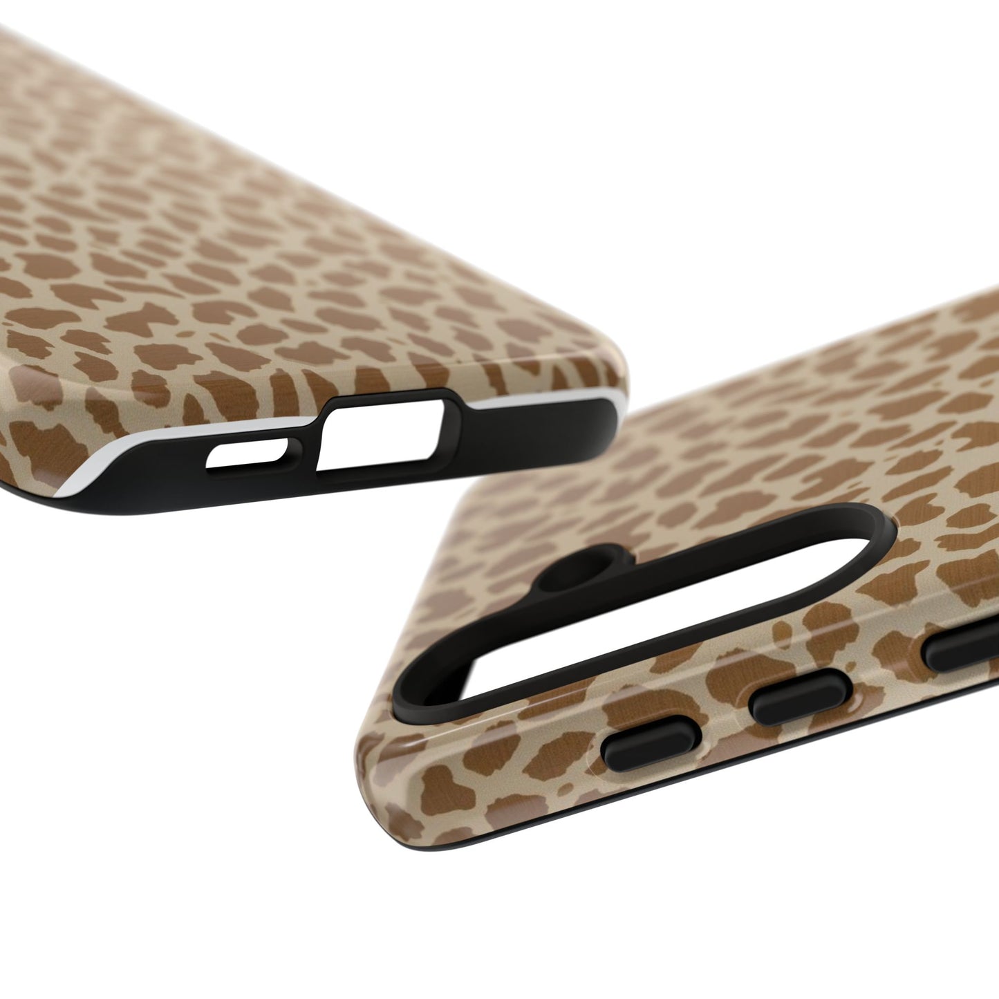 Leopard Print Tough Phone Case — Slim Protective Animal Pattern
