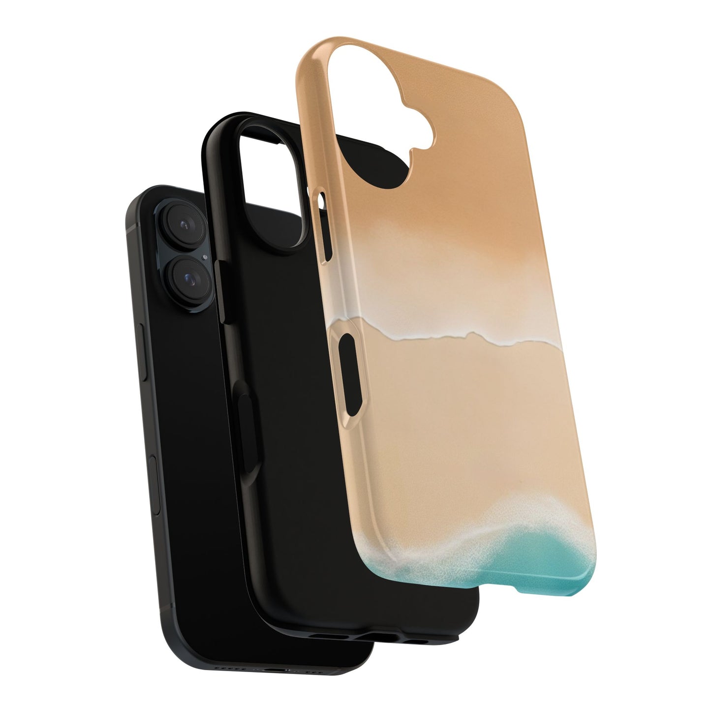 Ocean Shore Tough Phone Case — Beach Wave Protective Cover