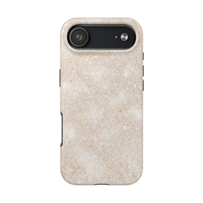 Marble Texture Tough Phone Case — Sandstone Protective Phone Cover