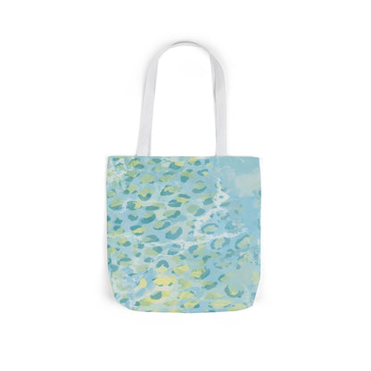 Blue Watercolor Seafoam Tote Bag