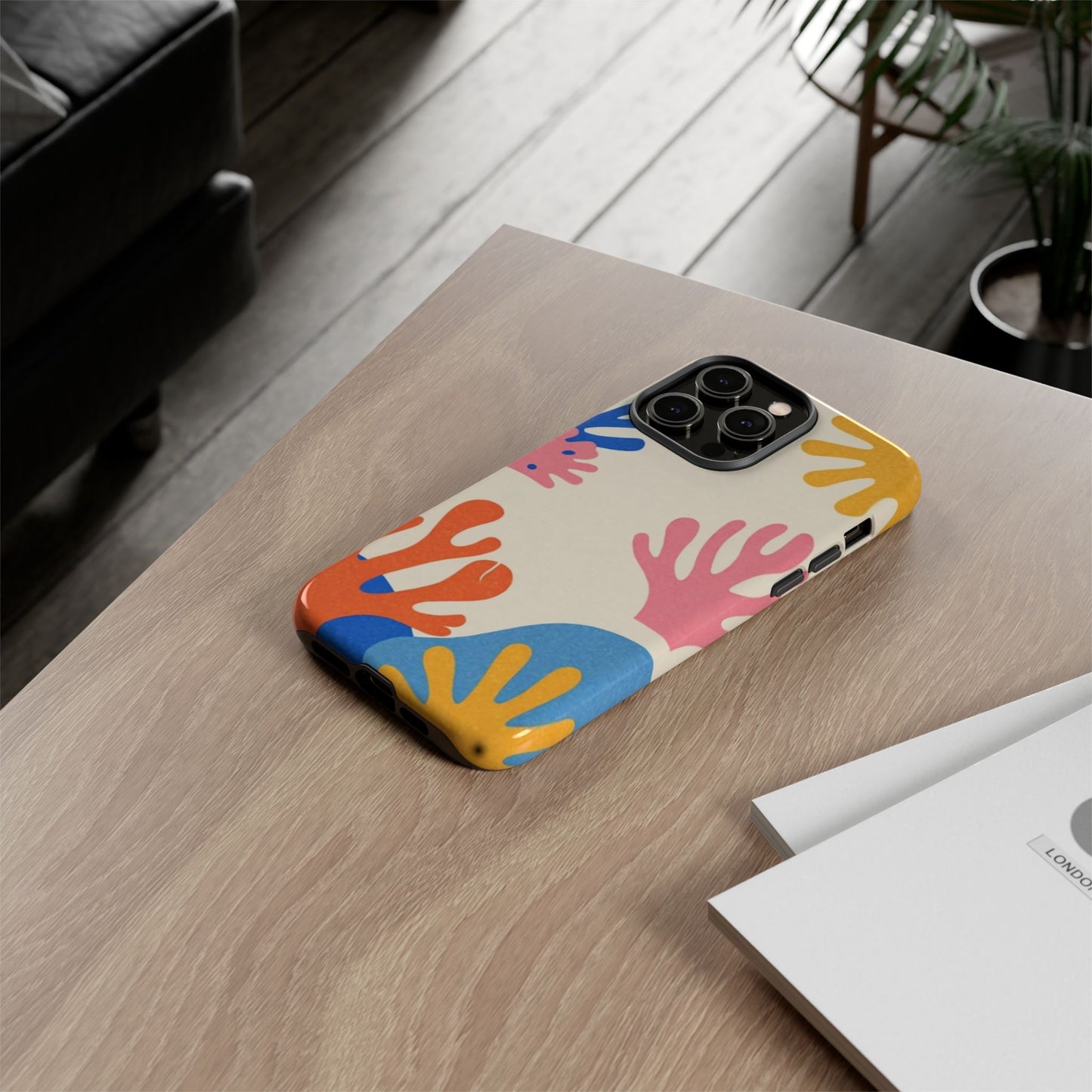 Tough Cases — Colorful Coral Pattern Phone Case