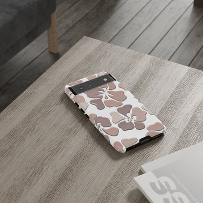 Tough Cases — Neutral Floral Tough Phone Case