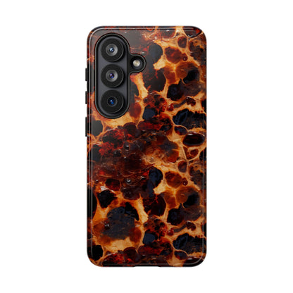 Tortoiseshell Phone Case — Protective iPhone Cover with Classic Amber Pattern