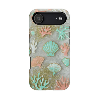 Seashell Coral Magnetic Impact Phone Case