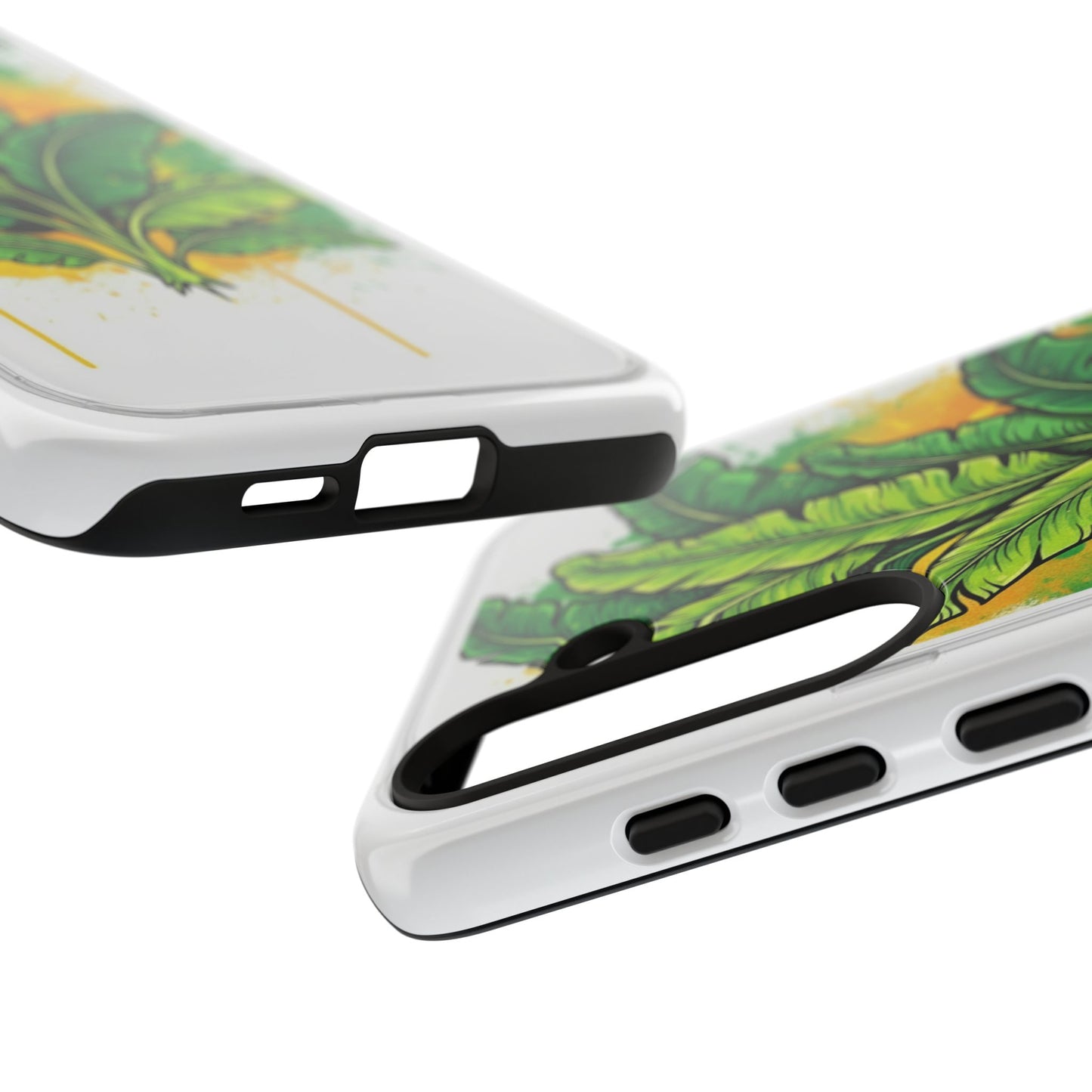 Tropical Banana Leaf Phone Case — Vibrant Green Plant Protector