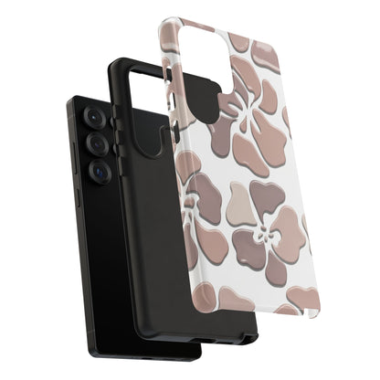 Tough Cases — Neutral Floral Tough Phone Case