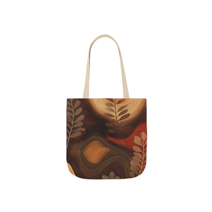 Autumn Earthtones Canvas Tote