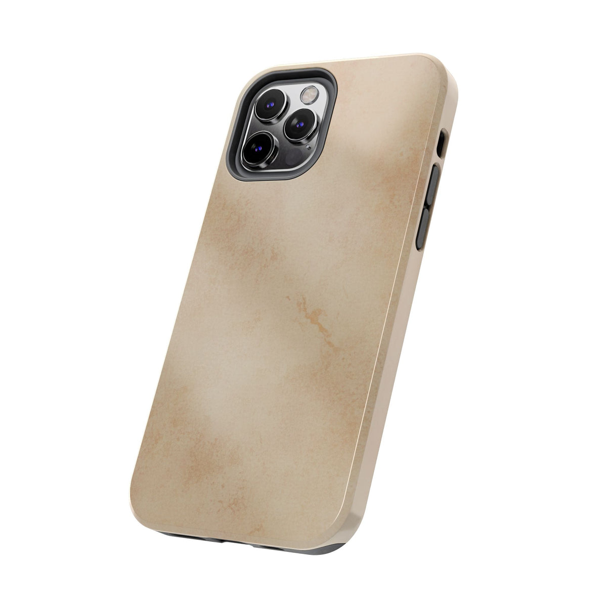 Tough Phone Case — Vintage Beige Marble Protective Phone Cover