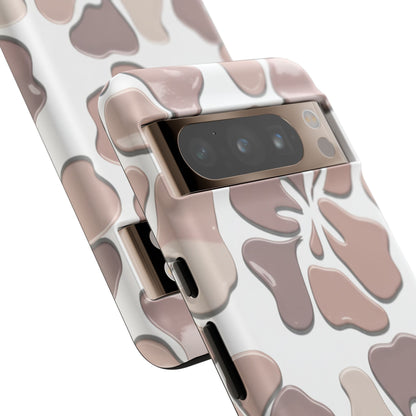 Tough Cases — Neutral Floral Tough Phone Case