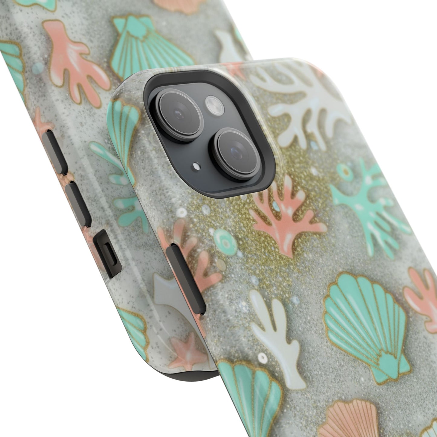 Seashell Coral Magnetic Impact Phone Case