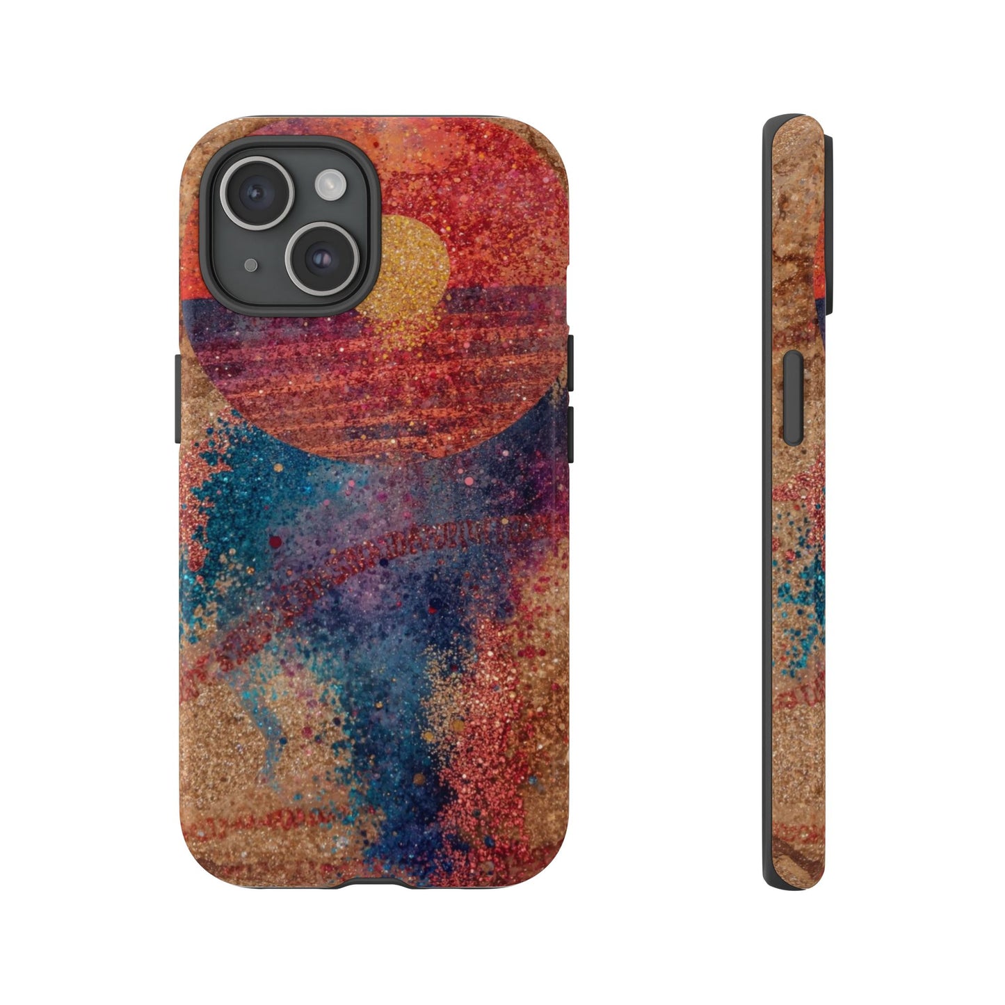 Retro Sunset Tough Phone Case