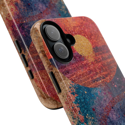 Retro Sunset Tough Phone Case