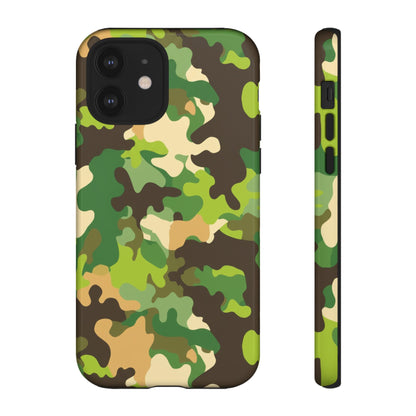 Camouflage Tough Phone Case — Military Camo Protective Cover