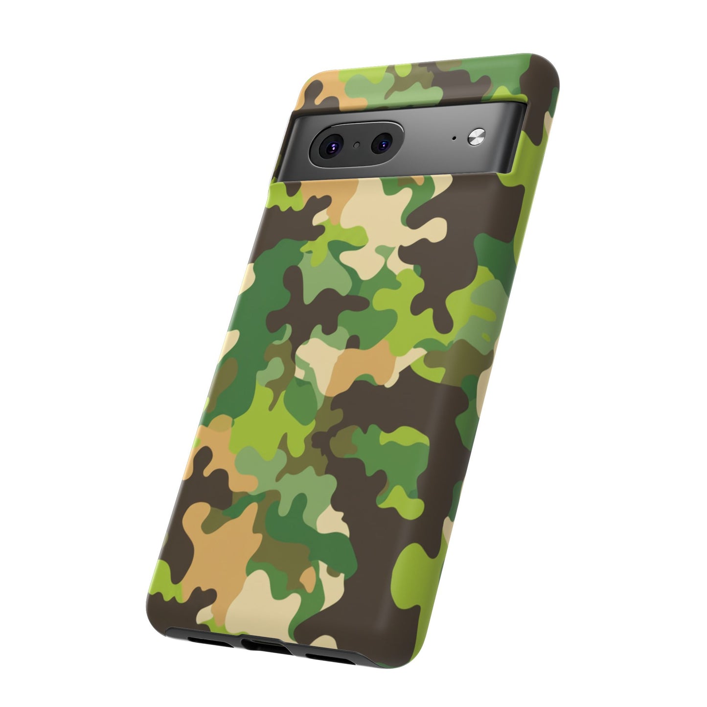 Camouflage Tough Phone Case — Military Camo Protective Cover