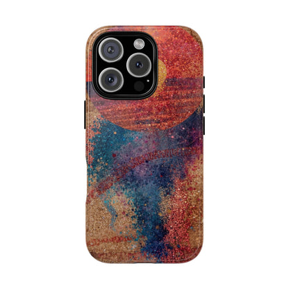 Retro Sunset Tough Phone Case