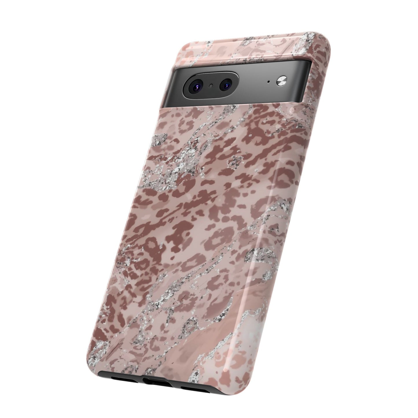 Tropical Monstera Phone Case — Colorful Leaf Protective Tough Case
