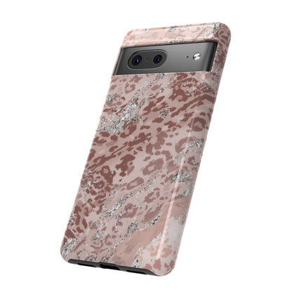 Tropical Monstera Phone Case — Colorful Leaf Protective Tough Case