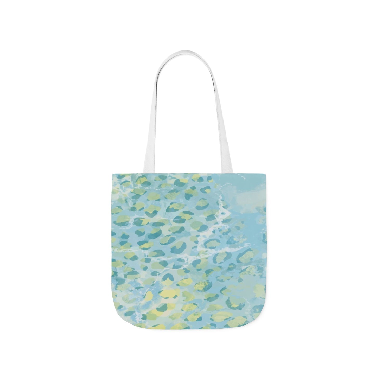 Blue Watercolor Seafoam Tote Bag