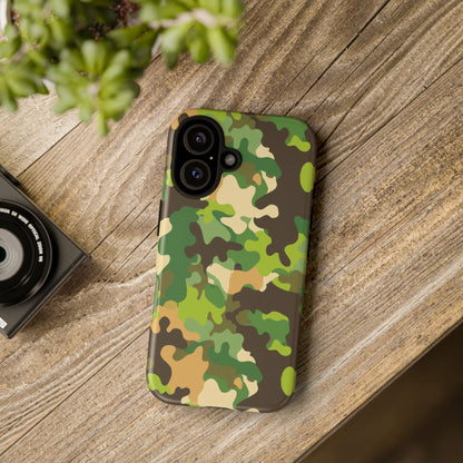 Camouflage Tough Phone Case — Military Camo Protective Cover