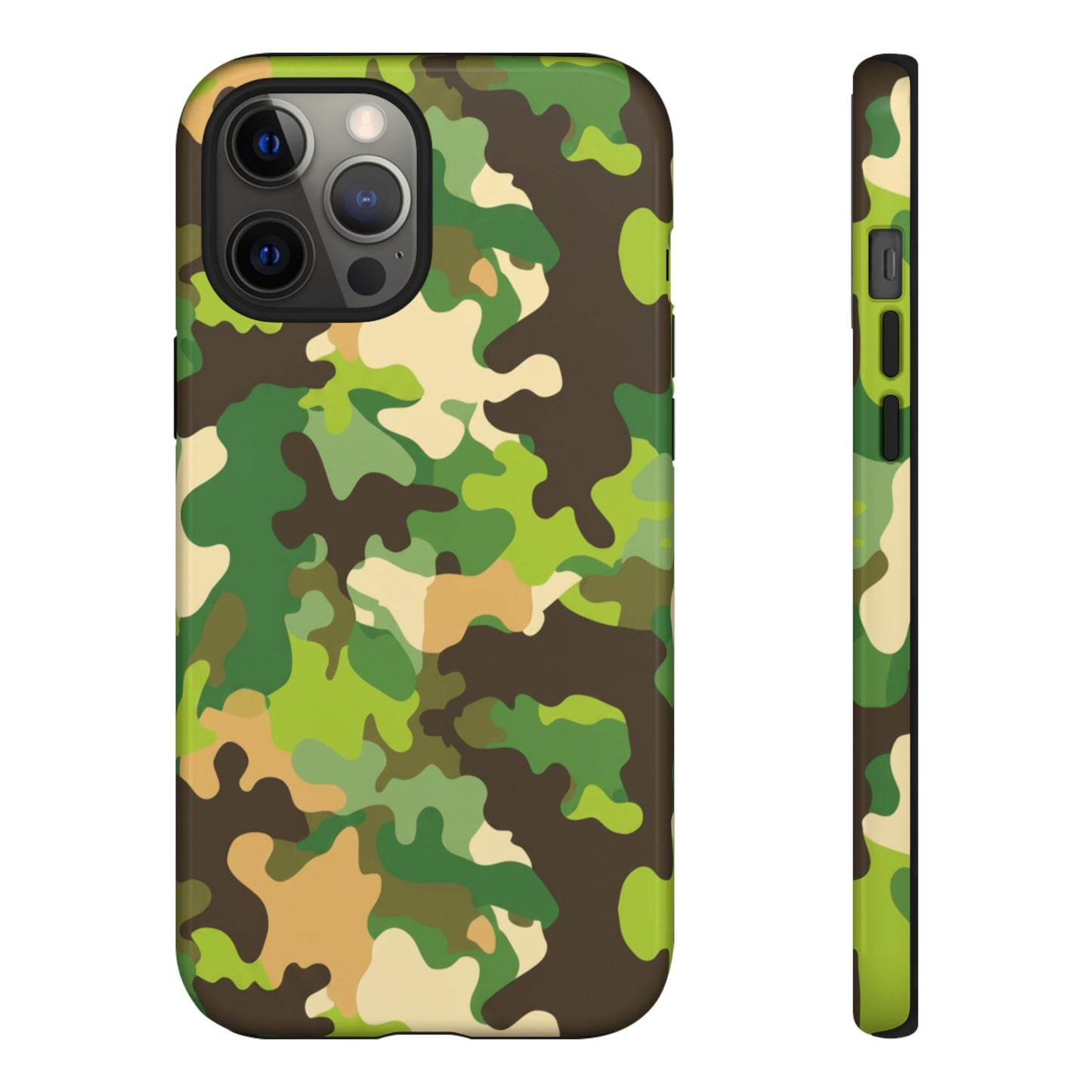 Camouflage Tough Phone Case — Military Camo Protective Cover