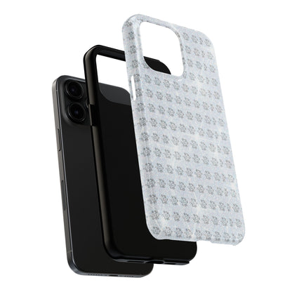 Tough Phone Case — Subtle floral Print Protective Cover