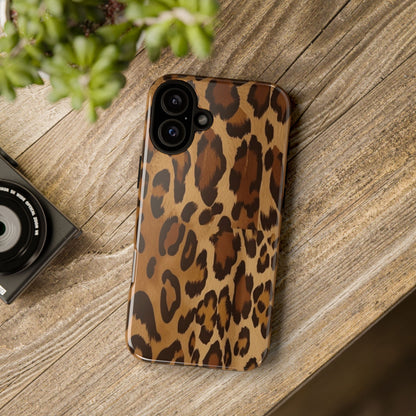 Leopard Print Tough Phone Case