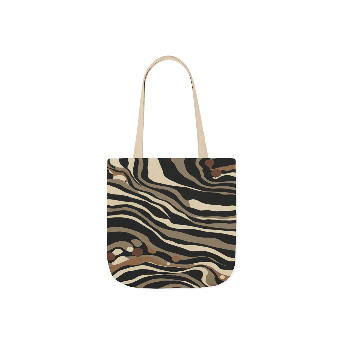 Safari Stripe Canvas Tote Bag