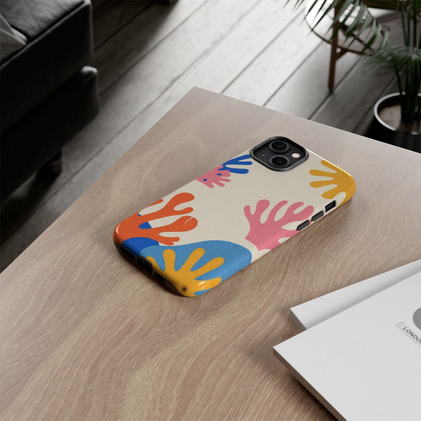 Tough Cases — Colorful Coral Pattern Phone Case