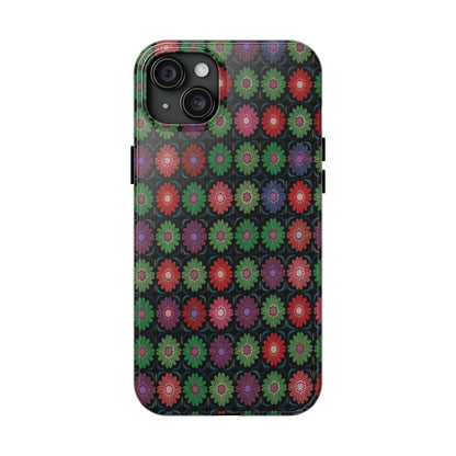 Copy of Floral Sunflower Tough Phone Case — Neutral Daisy Pattern Protective Cover