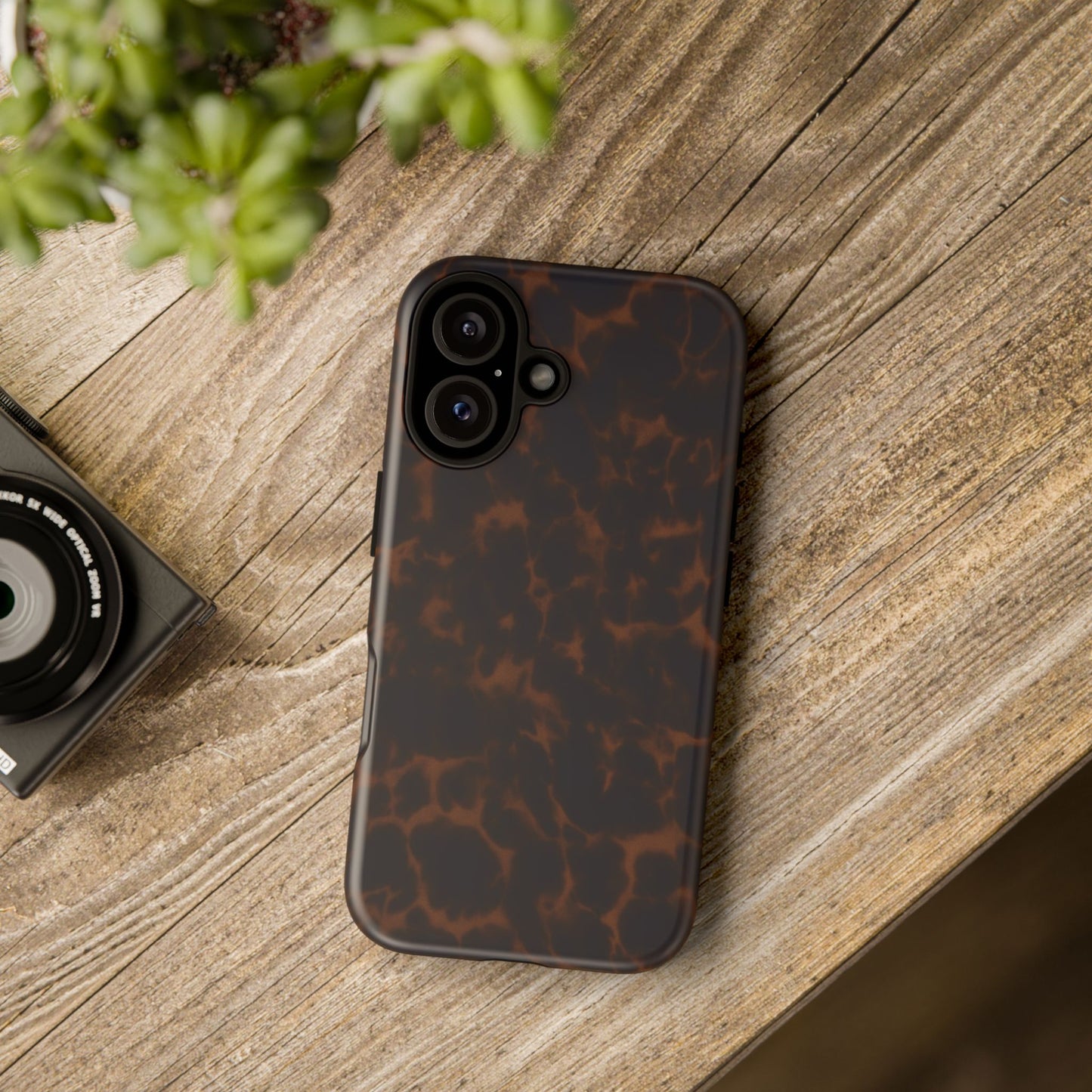 Tortoiseshell Phone Case — Tough Protective iPhone Cover