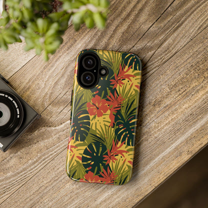 Tropical Hibiscus Phone Case — Durable Floral iPhone Protection