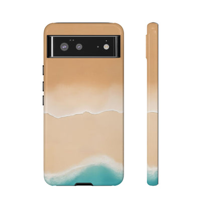 Ocean Shore Tough Phone Case — Beach Wave Protective Cover
