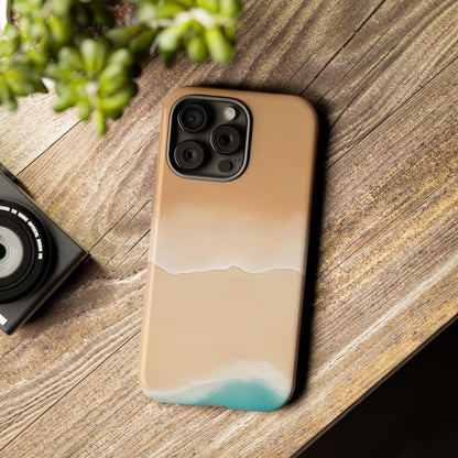 Ocean Shore Tough Phone Case — Beach Wave Protective Cover
