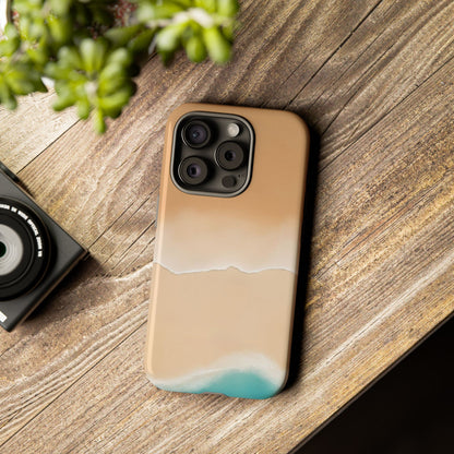 Ocean Shore Tough Phone Case — Beach Wave Protective Cover