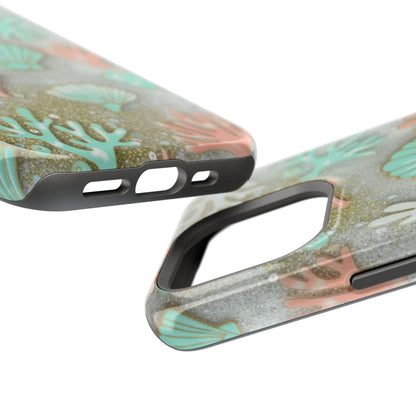 Seashell Coral Magnetic Impact Phone Case