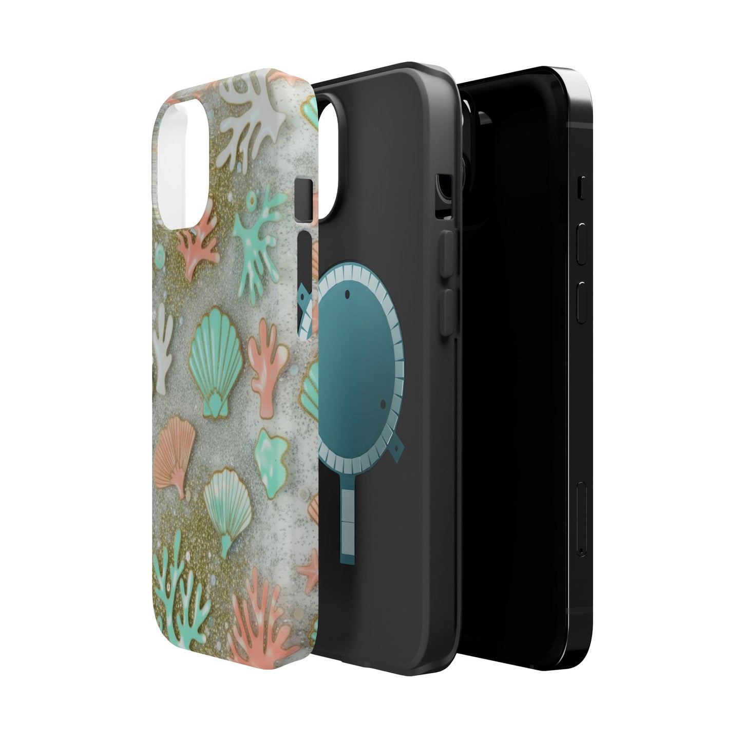 Seashell Coral Magnetic Impact Phone Case