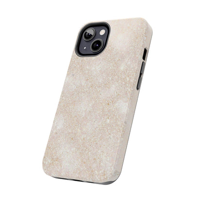 Marble Texture Tough Phone Case — Sandstone Protective Phone Cover