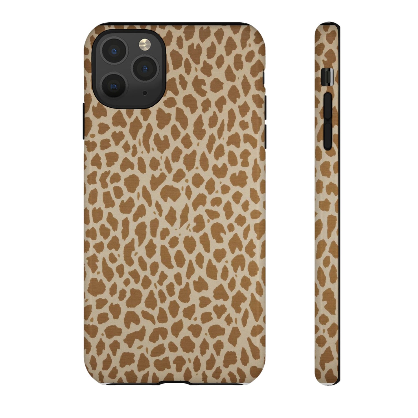 Leopard Print Tough Phone Case — Slim Protective Animal Pattern