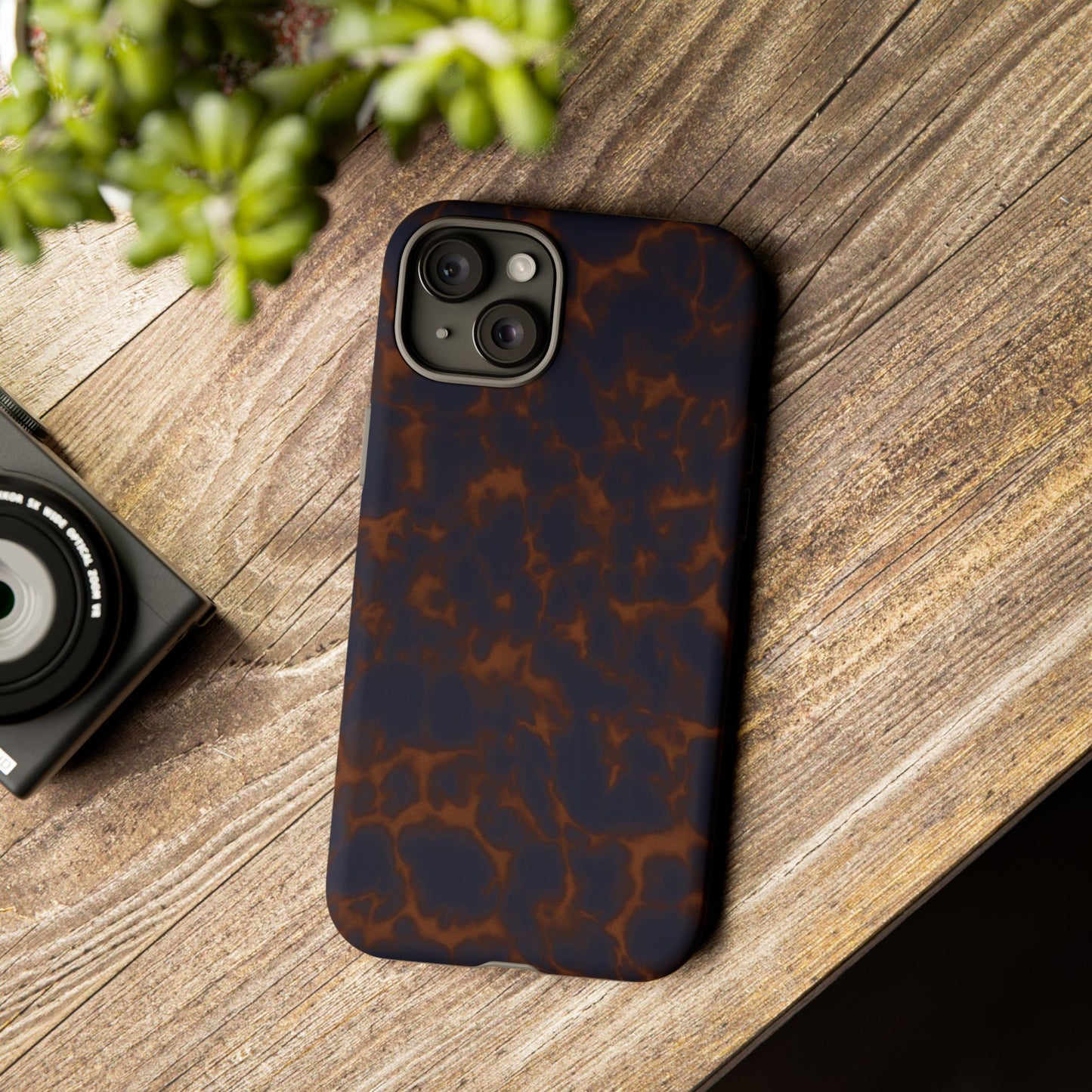 Tortoiseshell Phone Case — Tough Protective iPhone Cover