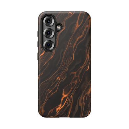 Copper Swirl Phone Case — Tough Protective iPhone Cover