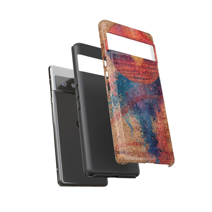 Retro Sunset Tough Phone Case