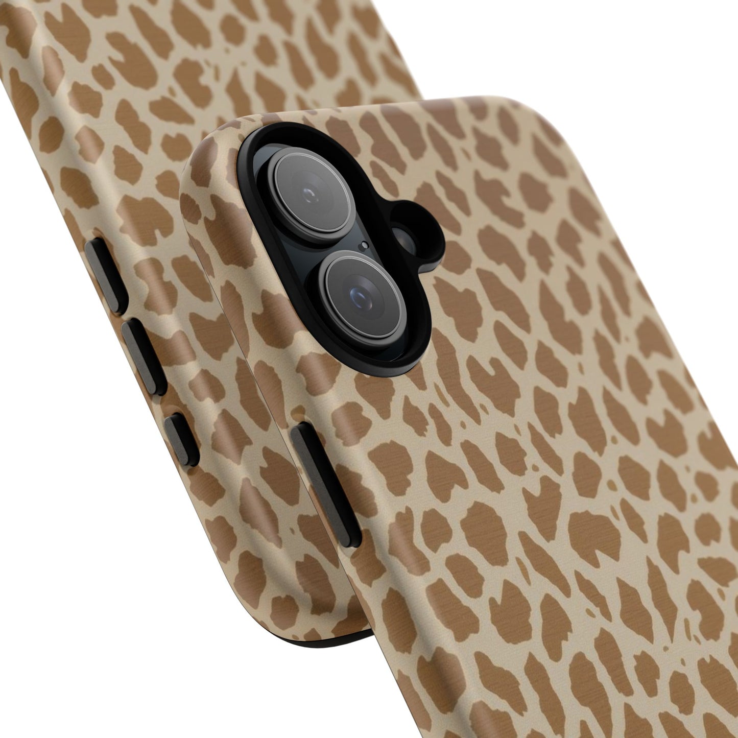 Leopard Print Tough Phone Case — Slim Protective Animal Pattern