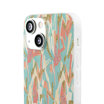 Pastel Abstract Floral Phone Case - Flexi Case