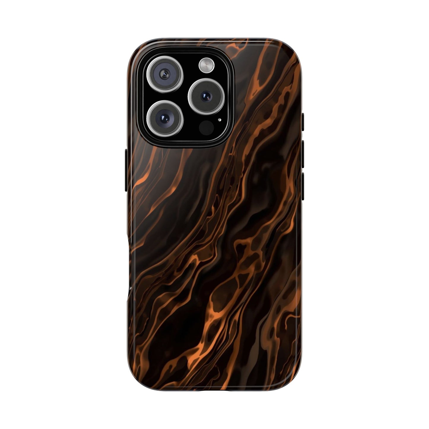 Copper Swirl Phone Case — Tough Protective iPhone Cover
