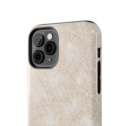 Marble Texture Tough Phone Case — Sandstone Protective Phone Cover