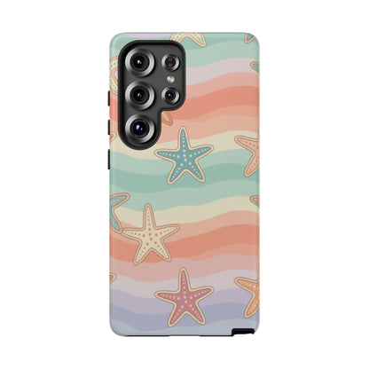 Starfish Wave Tough Phone Case — Pastel Beach Protective Cover