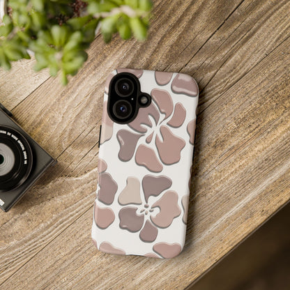 Tough Cases — Neutral Floral Tough Phone Case