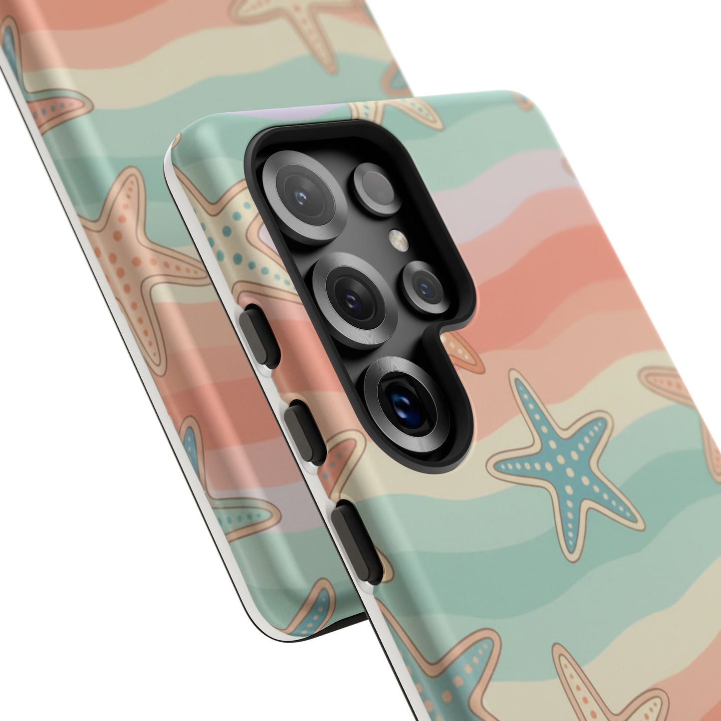Starfish Wave Tough Phone Case — Pastel Beach Protective Cover